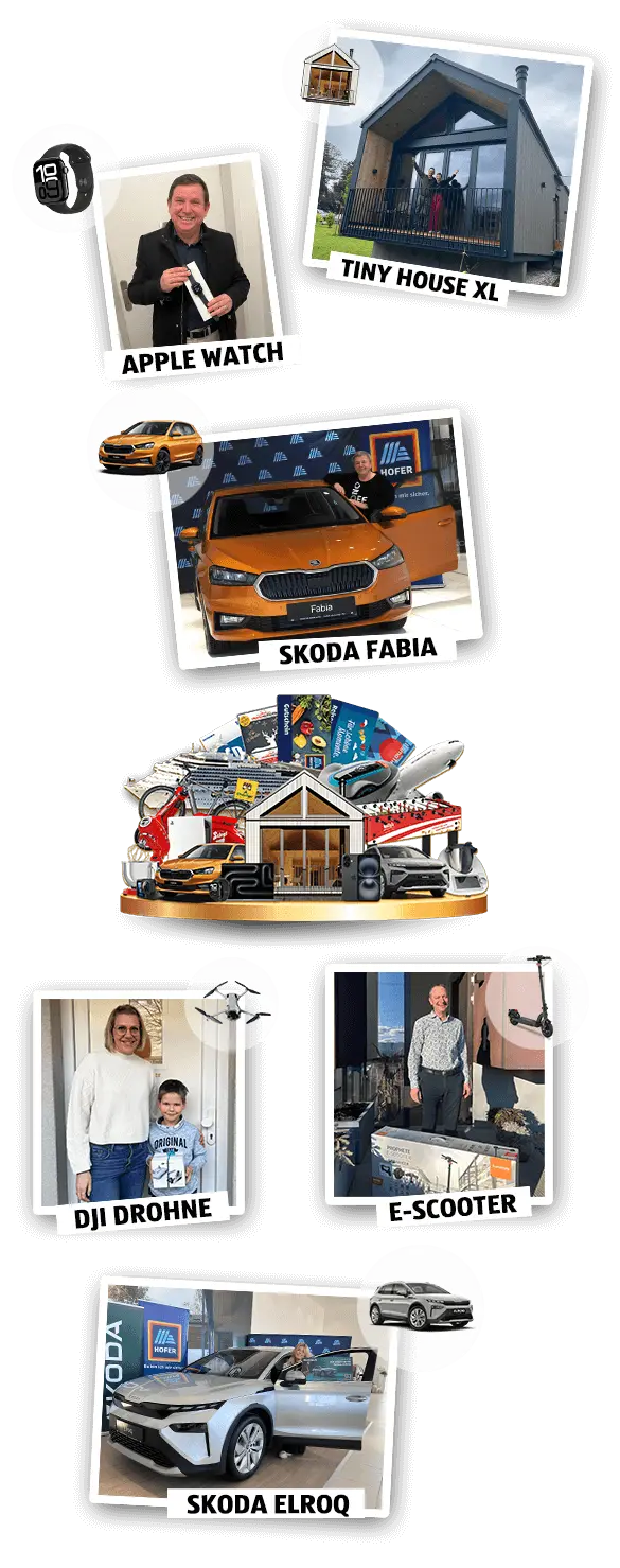 Die glücklichen Gewinner vom letzten Jahr