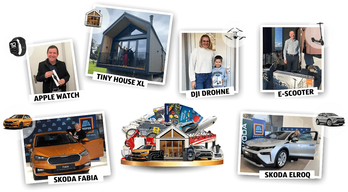 Die glücklichen Gewinner vom letzten Jahr